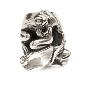 Trollbeads: Vier kikkers, groot - 200414 Trollbeads: Vier kikkers, groot - 200414
