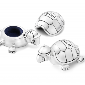 Tanden/haarlok doosje Schilpad - 201914