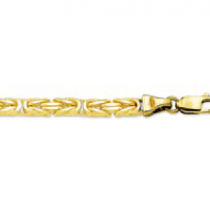 gouden heren armband koning - 202954