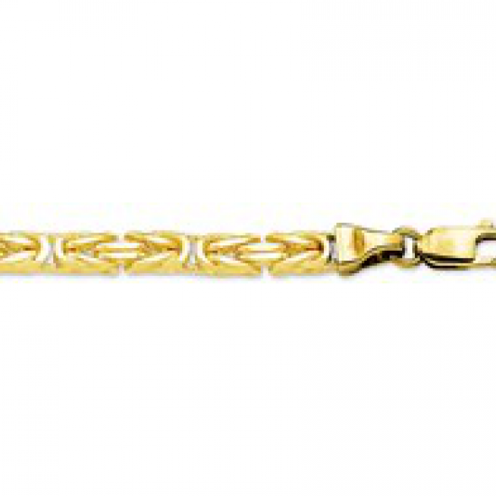 gouden heren armband koning - 202954