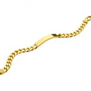 gouden heren plaat armband gormet - 202955