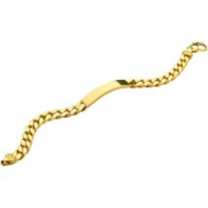 gouden heren plaat armband gormet - 202955