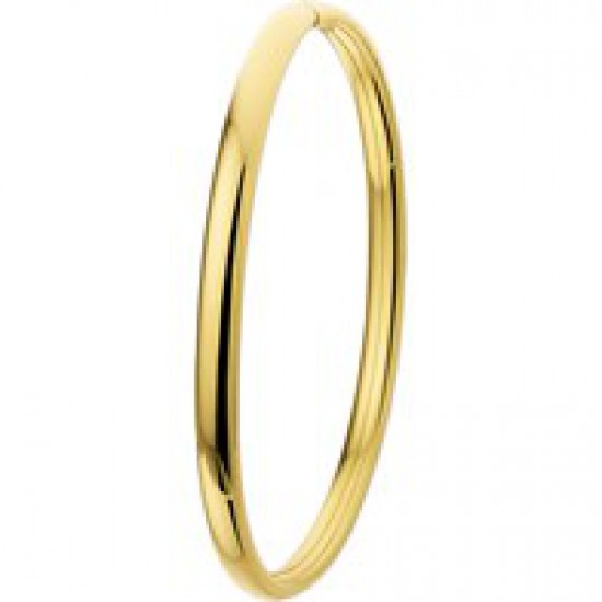 Gouden slaven armband dop 67x3mm - 203945