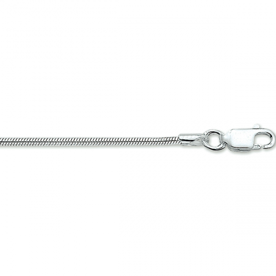 zilveren slangen collier 45-1,6 - 600367