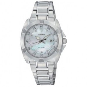 Seiko dameshorloge velatura met 8 diamanten in de wijzerplaat - 205154 Seiko dameshorloge velatura met 8 diamanten in de wijzerplaat - 205154