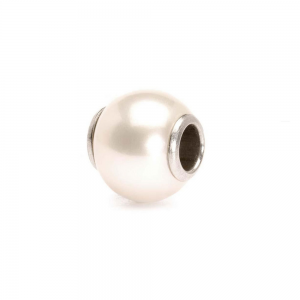 Trollbeads: Witte parel - 206924 Trollbeads: Witte parel - 206924