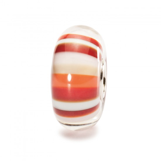 Trollbeads: Roze gestreept - 211766