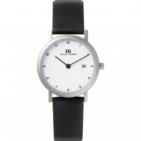 Danish Design dames horloge titanium met leren band - 212169