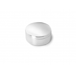 Tandendoosje poli rond 42mm verzilverd - 220665 Tandendoosje poli rond 42mm verzilverd - 220665
