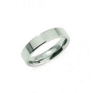Boccia titanium ring glad/poli - 222784