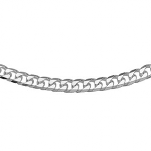 Zilveren gourmet collier 50cm 5mm - 223112 Zilveren gourmet collier 50cm 5mm - 223112