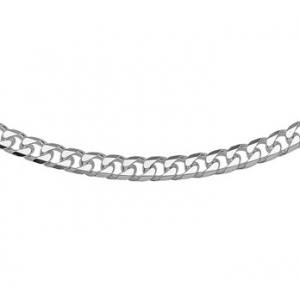 Zilveren gourmet collier 50cm 5mm - 223112 Zilveren gourmet collier 50cm 5mm - 223112