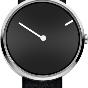 Jacob Jensen watch 251 stainless steel red pu strap  "Curve" - 223520 Jacob Jensen watch 251 stainless steel red pu strap  "Curve" - 223520