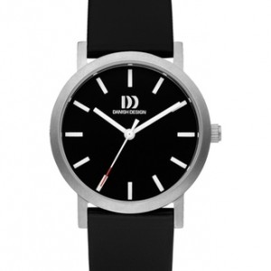 Danish design dames horloge  staal met grijze band - 226765 Danish design dames horloge  staal met grijze band - 226765