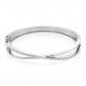 zinzi armband kruislings open met zirconia en glad - 227489