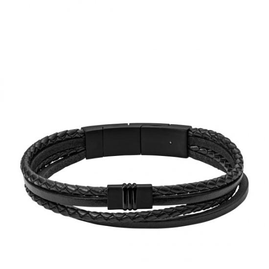 FOSSIL Leren herenarmband - 231553