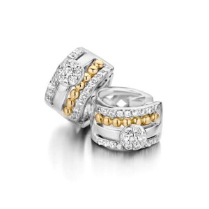 zilver met goud klapringen - 232310 zilver met goud klapringen - 232310