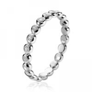 Zinzi ring 2 aanschuifring met ronde zirconia's - 231046 Zinzi ring 2 aanschuifring met ronde zirconia's - 231046