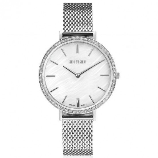 ZINZI horloge Grace parelmoer wijzerplaat - 232452