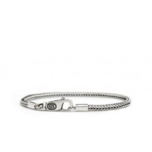 Silk armband silver - 229100