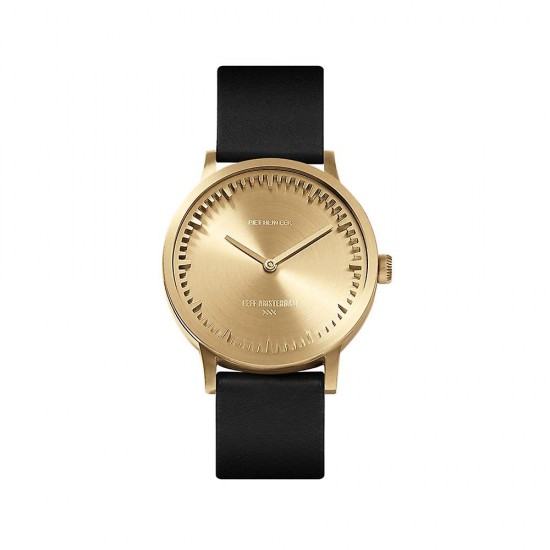 Leff amsterdam 32mm black trap gold case - 229337