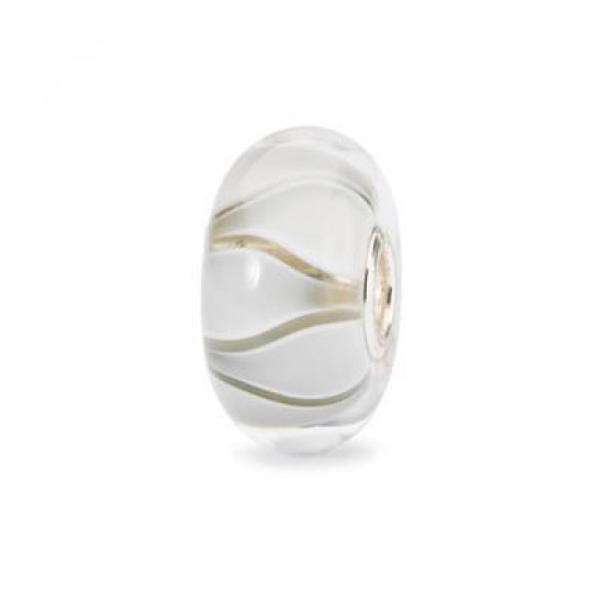 Trollbeads; witte tulpen - 229390