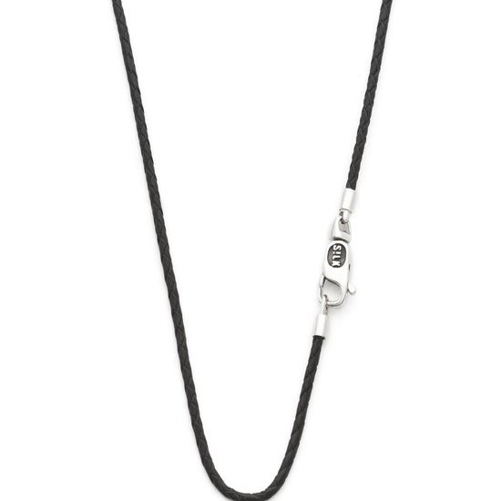 Silk collier leer - 229681