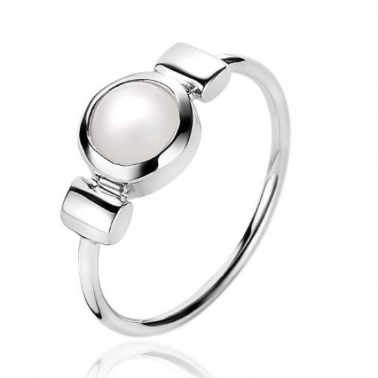 Ziniz ring met  parelmoer - 230321