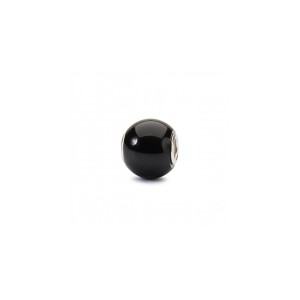 Trollbeads, zwarte onyx rond - 230395