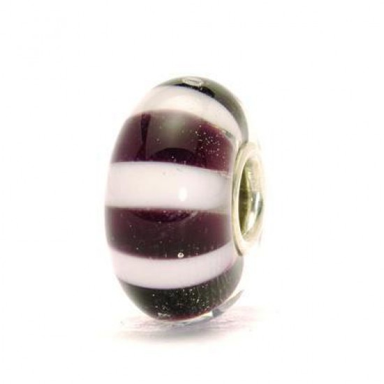 Trollbeads zwarte strepen - 231033