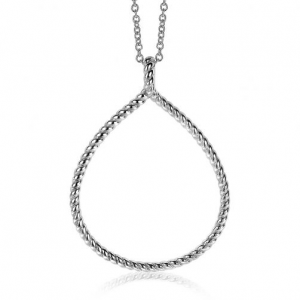 ZINZI ovale hanger van kabeldraad - 231525