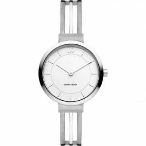 Danish design titanium dames horloge rond mat poli - 231650