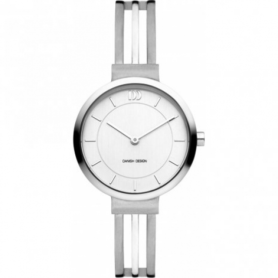 Danish design titanium dames horloge rond mat poli - 231650