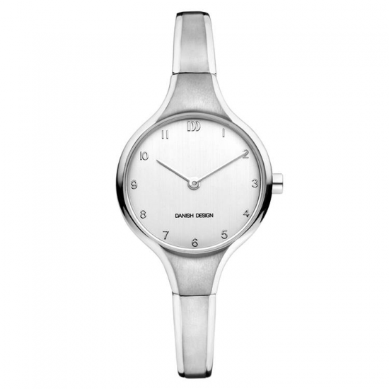 Danish design titanium dames horloge rond mat poli - 231651