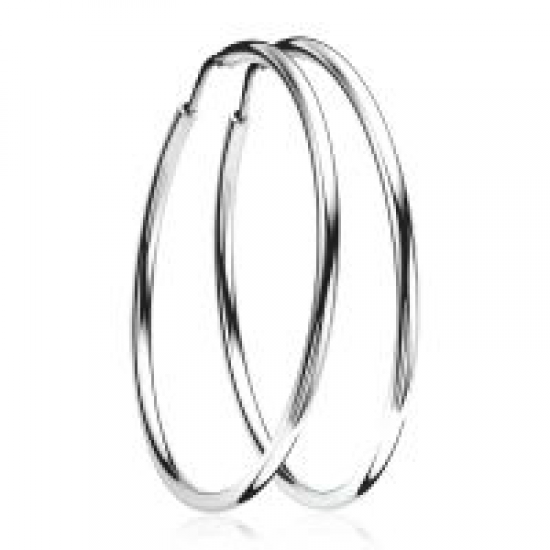 zinzi zlv. klapcreolen zirconia 45x2 - 232711