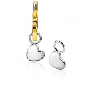 ZINZI oorring  hangers hartje - 233413 ZINZI oorring  hangers hartje - 233413