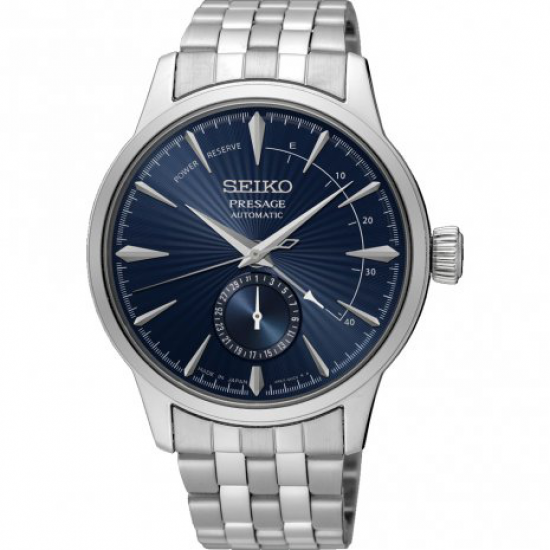 Seiko horloge presage met blauwe plaat, automaat - 233569