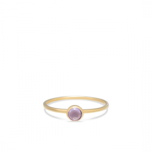 Swing jewels ring aanschuif met paarse steen - 233597 Swing jewels ring aanschuif met paarse steen - 233597