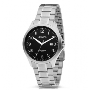 Olympic , herenhorloge met stalen band - 235680