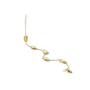 Gouden armband met ovaaltjes - 235695 Gouden armband met ovaaltjes - 235695