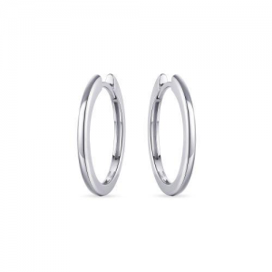 Zilveren klapoorringen 22mm/2mm - 234044 Zilveren klapoorringen 22mm/2mm - 234044