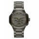 MVMT  horloge gunmetal bicolor met zwarte wijzerplaat - 234108