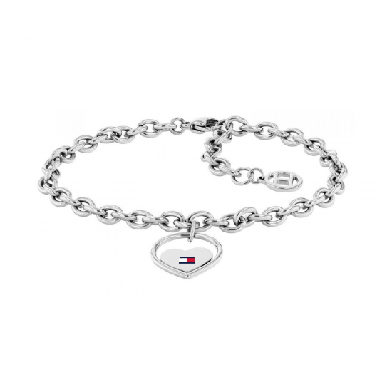 Tommy Hilfiger stalen Armband met hart - 234177