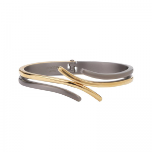 Boccia klem armband bicolor - 234145