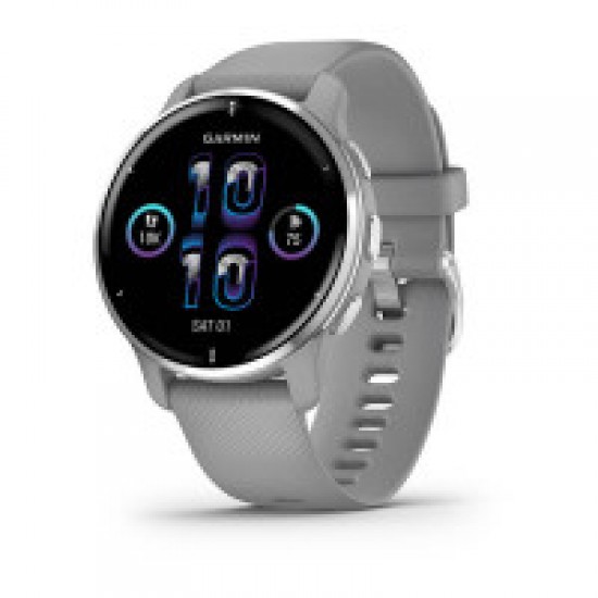 Garmin venu 2 plus, GPS, Powder gray en passivated - 234736