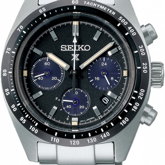 Seiko prospex zwarte plaat, chrono 10atm - 234842