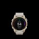 Garmin; Fenix 7S creamgold titanium met light sand polsband - 234912