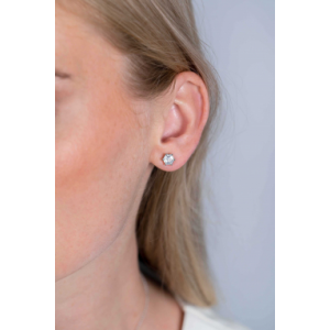 Zinzi oorknop zeshoekig - 235009