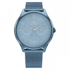 Tommy hilfiger dames horloge Layla stl/bl 38mm - 235029 Tommy hilfiger dames horloge Layla stl/bl 38mm - 235029