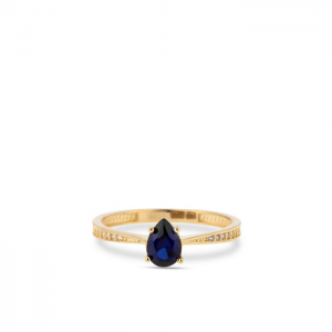 Swingjewels ring met blauwe peervormige zirconia - 235157 Swingjewels ring met blauwe peervormige zirconia - 235157